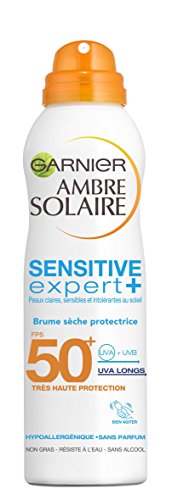 Garnier Ambre Solaire Sensitive Expert+ Brume Sèche Protectrice FPS 50+ 200 ml