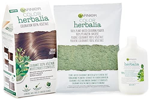 Garnier Color Herbalia - Colorante 100% vegetal, Chatain Chocolat