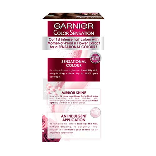 Garnier Color Sensation Brown Tinte para el cabello Permanente 5.0 Marrón luminoso