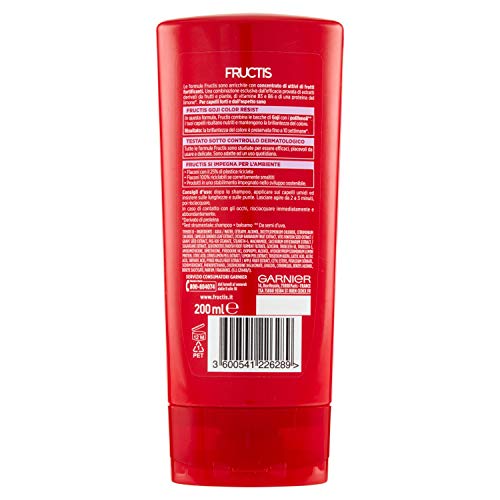 Garnier Fructis Color Resist Acondicionador para cabello teñido, 200 ml