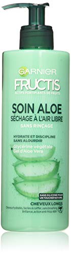 Garnier Fructis Lotion Tonique Soin Aloe Hydra Bomb Séchage à l'Air Libre Cheveux Longs 400ml