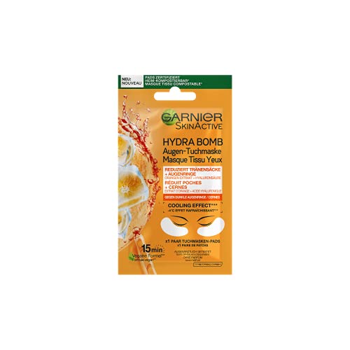 Garnier Skinactive máscara tejido ojos hydrabomb antifatiga Energisant 6 G