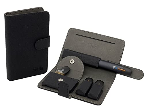 GC ® German Couture original My-case compatible con myblu - estuche ingenioso para accesorios My blu como cigarrillos electrónicos Vape Device Liquids Liquidpod etc. cubierta protectora