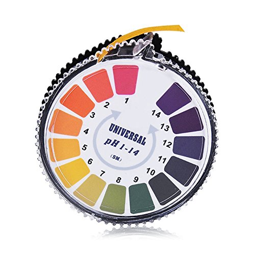 Gearmax® Indicador de PH 1-14 Tornasol Test Papel Tira Rollo (5 Metros)