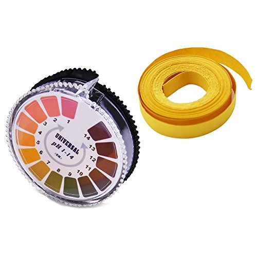 Gearmax® Indicador de PH 1-14 Tornasol Test Papel Tira Rollo (5 Metros)