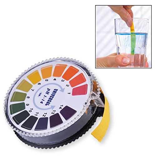 Gearmax® Indicador de PH 1-14 Tornasol Test Papel Tira Rollo (5 Metros)