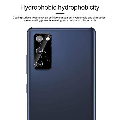 GEEMEE für Samsung Galaxy S20 FE 4G/5G Protector de Lente de cámara, Cristal Templado Película Vidrio Templado 9H Alta Definicion Glass Screen Protector