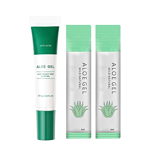 Gel Aloe Vera Puro,Crema Aloe Vera,Aloe Vera Gel,Gel Hidratante de Aloe,Aloe Dermo-Gel,Aloe Moisturizing Gel,para La Cara,Cuerpo,Cabello,Cuidado De Las Quemaduras Solares