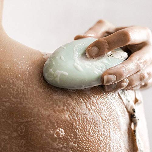Gel de ducha solido Foamie exfoliante corporal e hidratante con semillas de albaricoque y manteca de karité 100% vegano y sin plástico 80 g