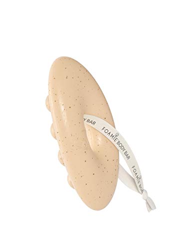Gel de ducha solido Foamie exfoliante corporal e hidratante con semillas de albaricoque y manteca de karité 100% vegano y sin plástico 80 g