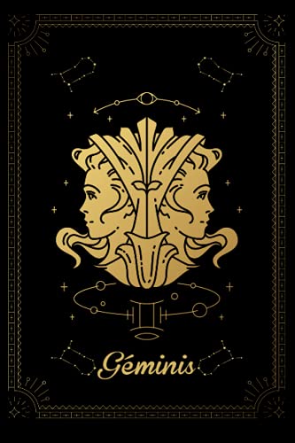 Géminis: Diario del Zodiaco Géminis, Cuaderno de notas | Signo de Horóscopo de Géminis | 120 páginas rayadas | Regalo del Mejor Amigo, Regalos del Zodiaco Géminis Para Mujeres, Niñas, Niños...