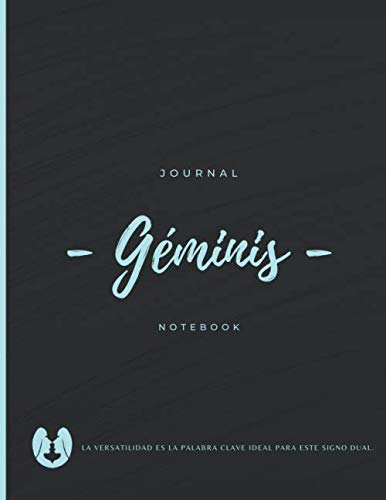 Geminis Journal Para Mujer | 8.5 x11 Tapa Blanda | Ideal Para Regalo: Cuaderno Personalizado A4 del Zodiaco | Perfecto Para Escribir y Journal (Géminis)