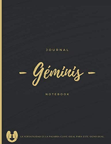 Géminis Signo Del Zodicaco | Cuaderno de Regalo Para Hombre o Mujer: Estás Pensando en que Regalarle a una Mujer u Hombre del Signo Geminis