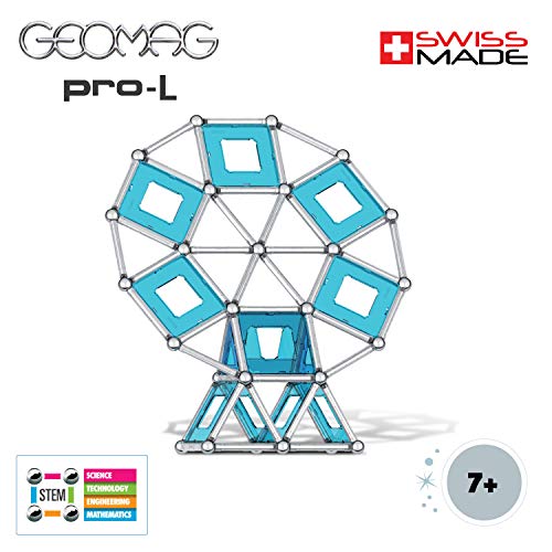 Geomag Pro-L Construcciones magnéticas y juegos educativos, 174 Piezas (25), Multicolor