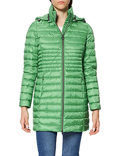 Geox D JAYSEN Capa De Pluma Mujer, Verde (Kelly Green), 42