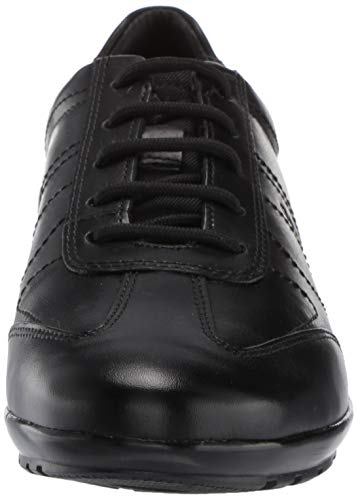 Geox UOMO SYMBOL B Piso Oxford Hombre, Negro (Black), 43 EU