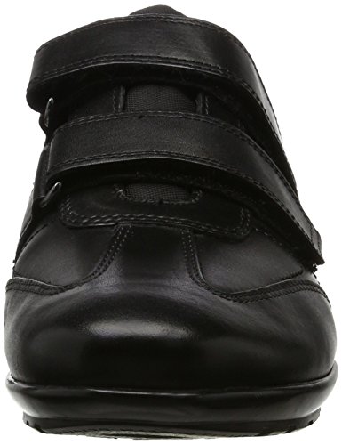 Geox UOMO SYMBOL D Piso Oxford Hombre, Negro (Black), 41.5 EU