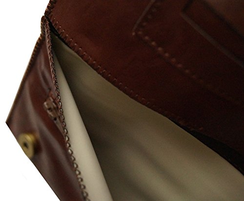 GERMANUS Estuche Bolsa Bolso de Tabaco de Cuero Artificial, sin Cuero, Made in EU - Skobrunus