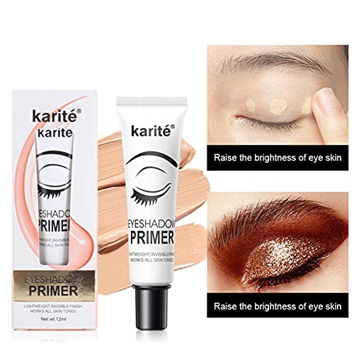 Germplasm Crema correctora hidratante prebase para Maquillaje de Ojos, prebase para Ojos, Base para Ojos de Larga duración, prebase para párpados en Crema para Maquillaje