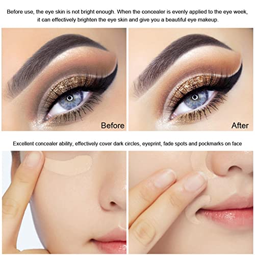 Germplasm Crema correctora hidratante prebase para Maquillaje de Ojos, prebase para Ojos, Base para Ojos de Larga duración, prebase para párpados en Crema para Maquillaje