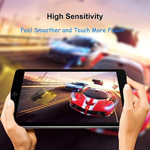 Gerutek [2 Packs] Protector Pantalla iPad 9,7 Pulgadas, 2018/2017, 6ª/5ª generación, iPad Air 1, iPad Air 2, iPad Pro 9,7", Dureza 9H, Ultra Transparente, Antiarañazos, Antihuellas Cristal Templado