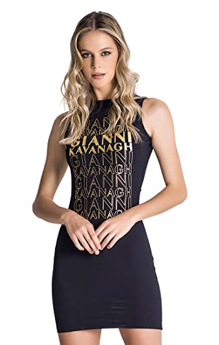 Gianni Kavanagh Black Ego Dress Casual, S Women's