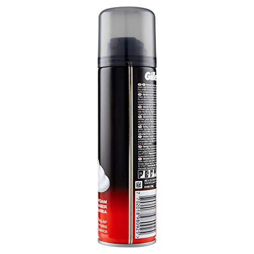 Gillette Classic 200 ml Regular afeitado Espuma