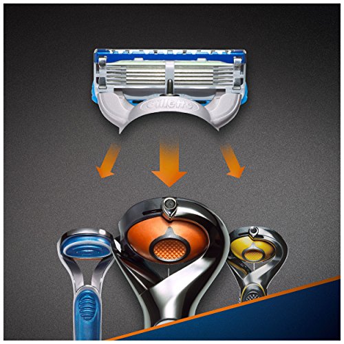 Gillette Fusion ProGlide Power - Cuchillas de afeitar (4 unidades)
