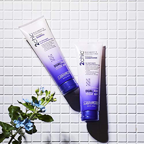 Giovanni 16602230 Unisex No profesional Champú 250ml champú - Champues (Unisex, No profesional, Champú, Cabello dañado, Cabello seco, 250 ml, Hidratante, Reparación)