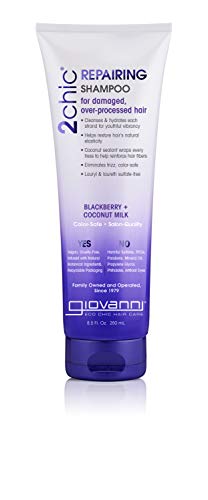 Giovanni 16602230 Unisex No profesional Champú 250ml champú - Champues (Unisex, No profesional, Champú, Cabello dañado, Cabello seco, 250 ml, Hidratante, Reparación)