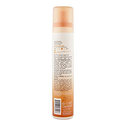 Giovanni 2chic - Spray para el cabello con mandarina y manteca de papaya, 5 onzas líquidas