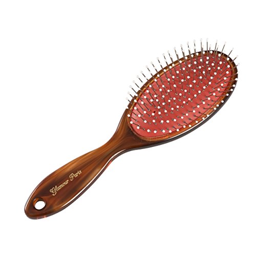 Glamour Studio - Cepillo neumático (púas metálicas, color aleatorio)