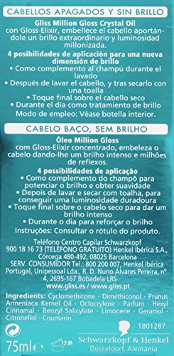 Gliss Schwarzkopf 1787365 - Tratamiento capilar, 75 ml