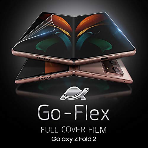 GOBUKEE [4+1] Protector de pantalla Galaxy Z Fold2 con protector de lente de cámara [Fácil de instalar] [Antigolpes] Película de TPU flexible Go-Flex para Galaxy Z Fold 2 5G (N)