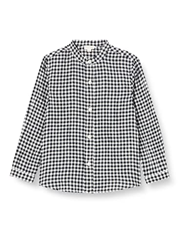 Gocco Camisa Cuadro Vichy, Negro, 9-10 años Chicos