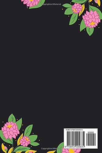 God is Within Her, She Will Not Fall Freya: Personalised Motivational Journal Notebook for Girls Named Freya. (Custom Name Journal, Blank Journal, ... Black Background Floral Cover(Freya Noteb