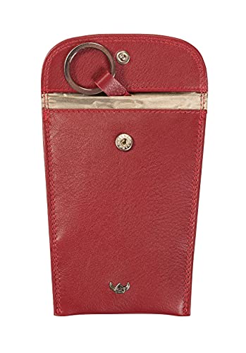Golden Head Polo RFID Protect Key Case Red