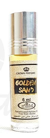 Golden Sand Al Rehab - Aceite de perfume XL, 6 ml, aroma oriental/árabe almizcle