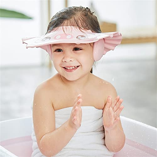 Gorro Ducha Niños, Gorro de Ducha de Baño de Bebé, Gorro de Ducha Bebé, Ajustable Gorro de Ducha Para Bebé, Gorra de Ducha Para Bebé Impermeable, Para Bebés, Niños