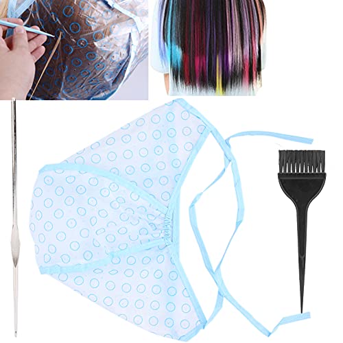 Gorro para resaltar, gorro para teñir el cabello con un orificio claramente marcado para teñir el cabello en salones de peluquería para todo tipo de cabello