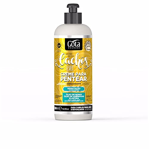 GOTA DOURADA Creme PENTEAR CACHOS LEVES 500ML, Único, Estándar