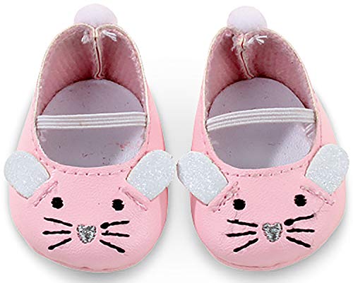 Götz 3402539 Mouse Shoes - Size S - Dolls Clothing - Suitable For Baby Dolls Size S (30 - 33 cm)