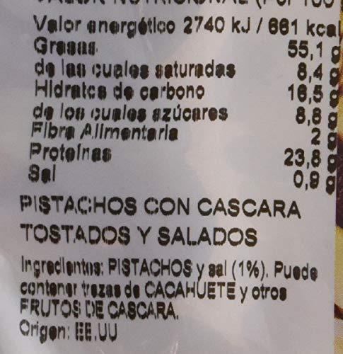Gourmet Frutos Secos Pistacho Tostado con Sal, 125g