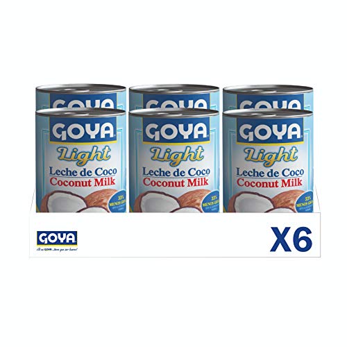 Goya Leche De Coco Light - 6 Unidades X Ml 2 G, 400 Gramo