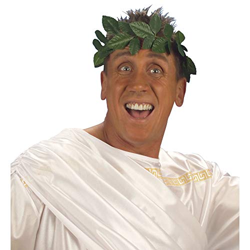GREEN LAUREL WREATH - ROMAN FANCY DRESS (accesorio de disfraz)