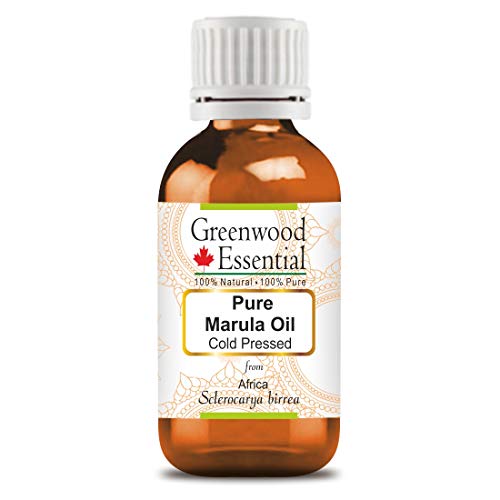 Greenwood Essential - Aceite puro de marula (Sclerocarya birrea) de calidad prémium y grado terapéutico para aromaterapia y el cuidado de la piel y el cabello, 15 ml