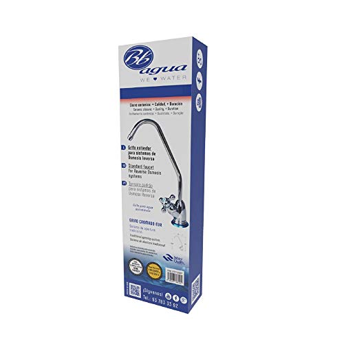 Grifo Cromado especial para equipos de osmosis inversa. Bbagua.