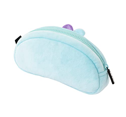 Grupo Erik Estuche Escolar BT21 - Estuche BT21 Mang, Estuche Rectangular Vuelta al Cole - Estuche BTS - Producto con Licencia Oficial, Azul
