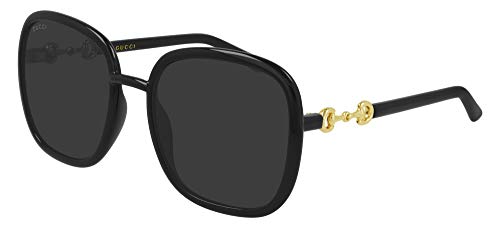 Gucci Gafas de Sol GG0893S Black/Grey 57/21/140 mujer