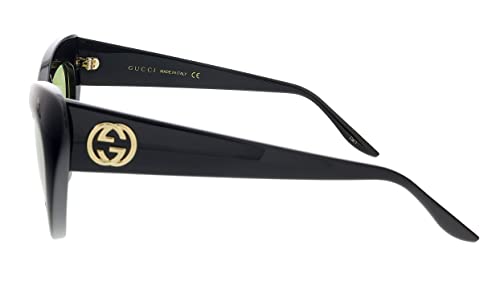 Gucci Gafas de Sol GG0895S Black/Green 54/15/145 mujer